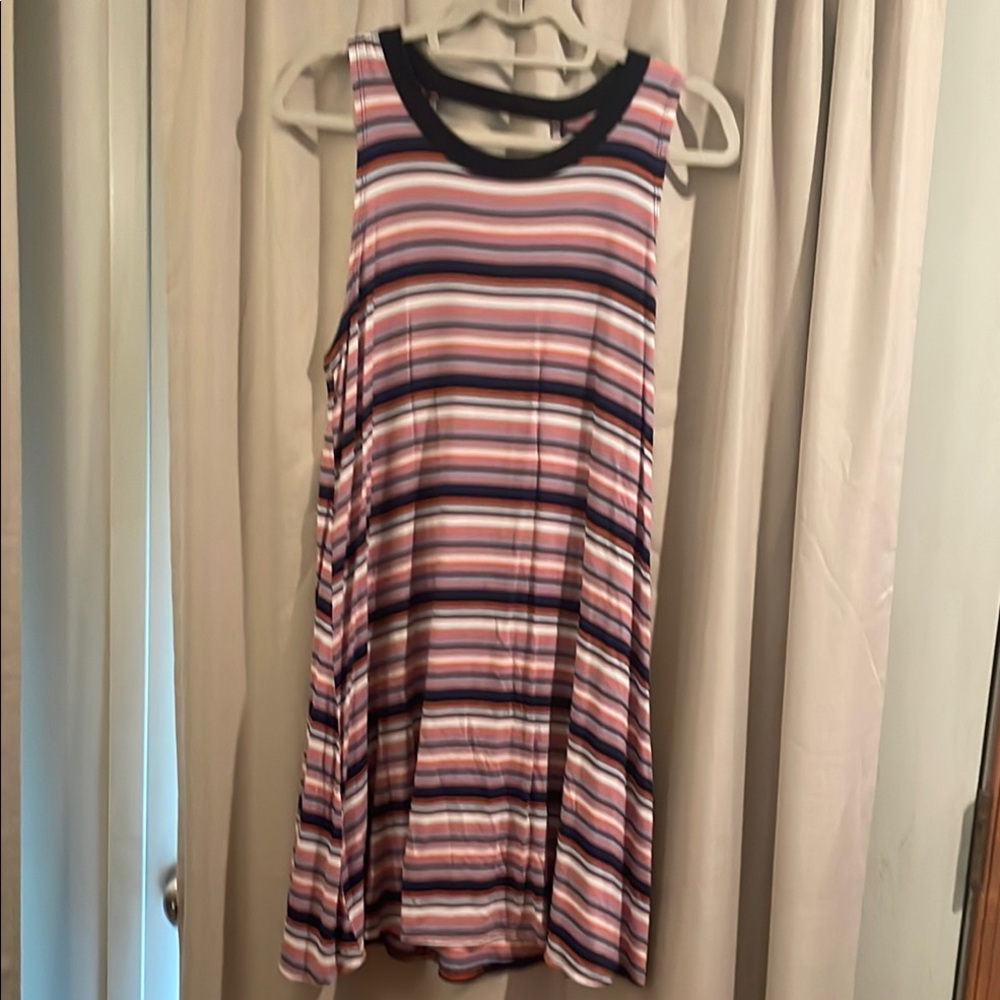 Love, Fire Multicolor Striped dress